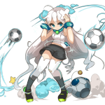 【宇宙蹴球少女】蹴球型リトルグレイ