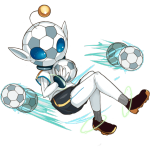 【騎士…？】蹴球型リトルグレイ